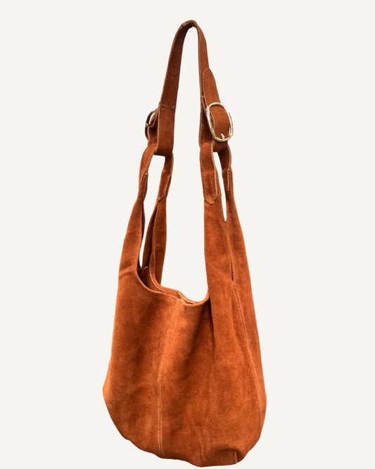 Tote bag gamuza pumpkin spice