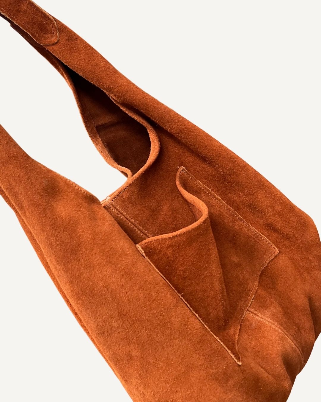 Tote bag gamuza pumpkin spice