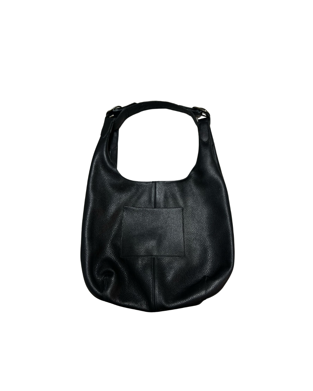 Tote bag de piel color negro