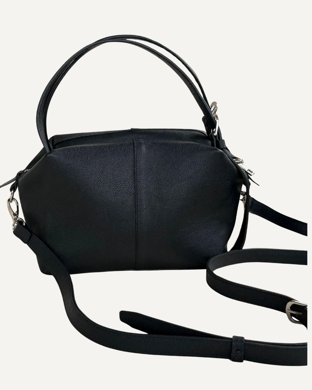 Bolsa Crossbody Noir de piel