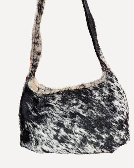 Shoulder bag cow black