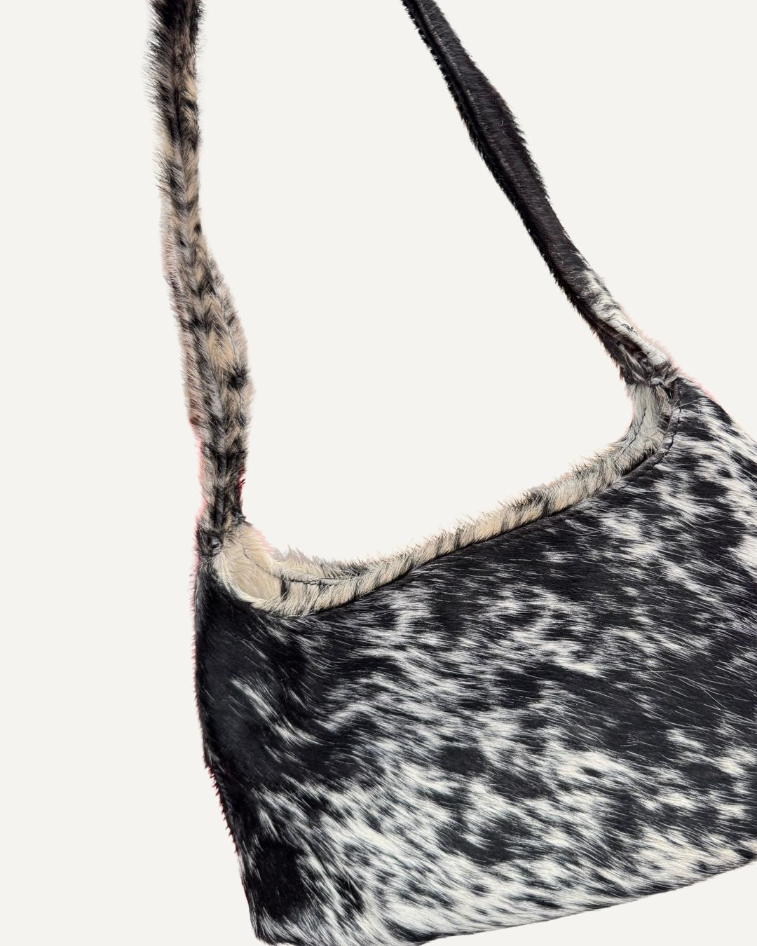 Shoulder bag cow black
