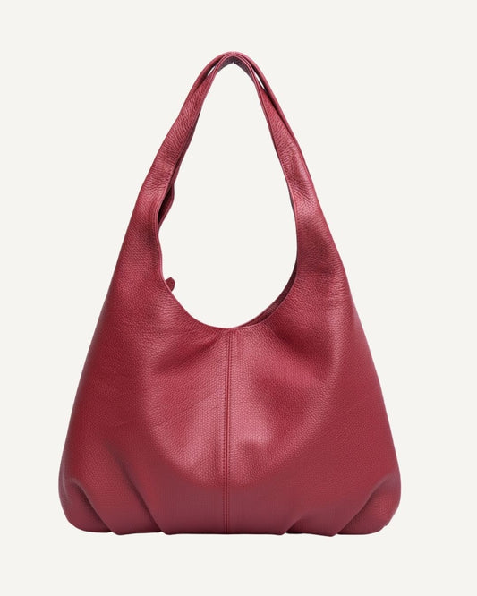 The Classic tote bag piel cereza