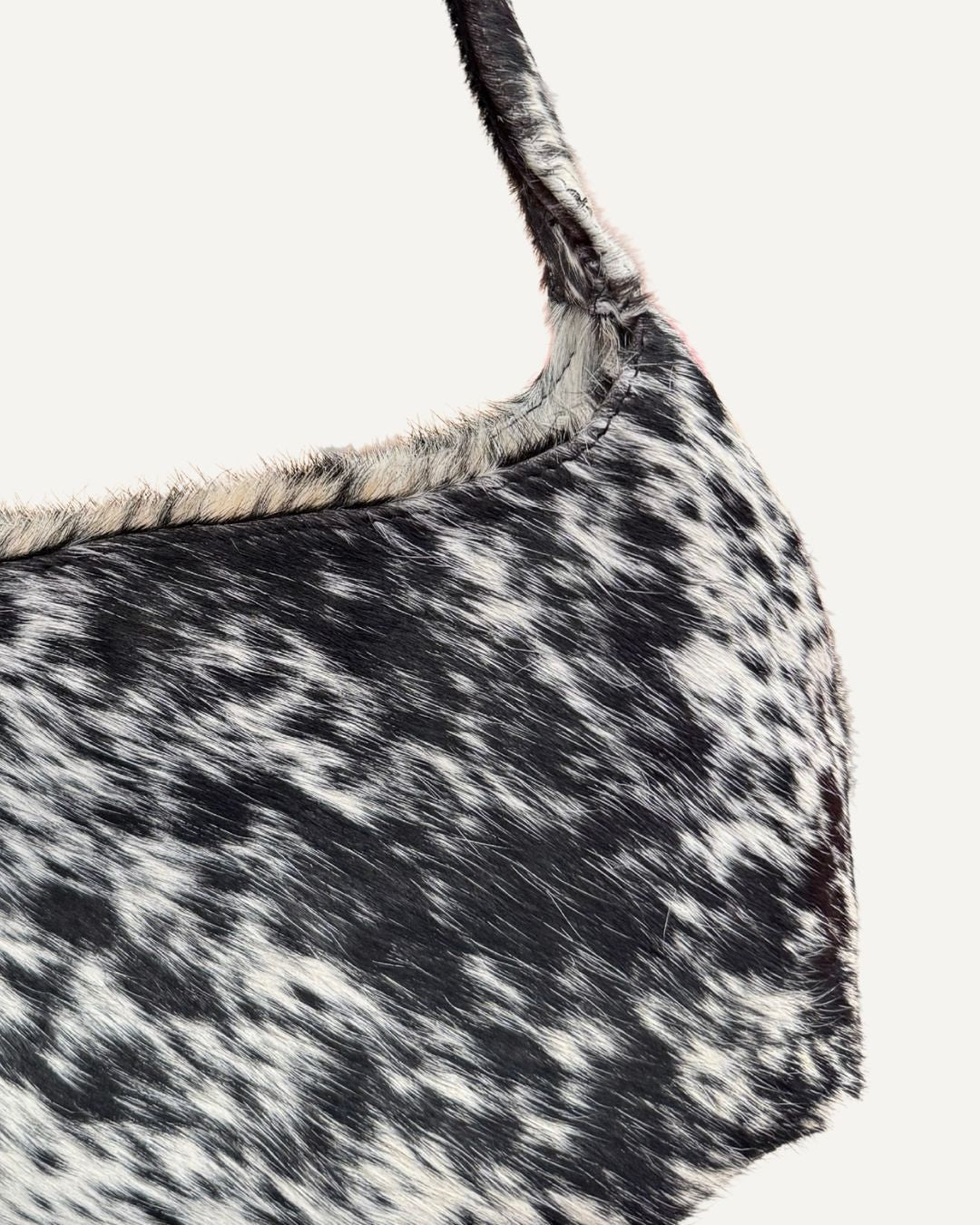 Shoulder bag cow black