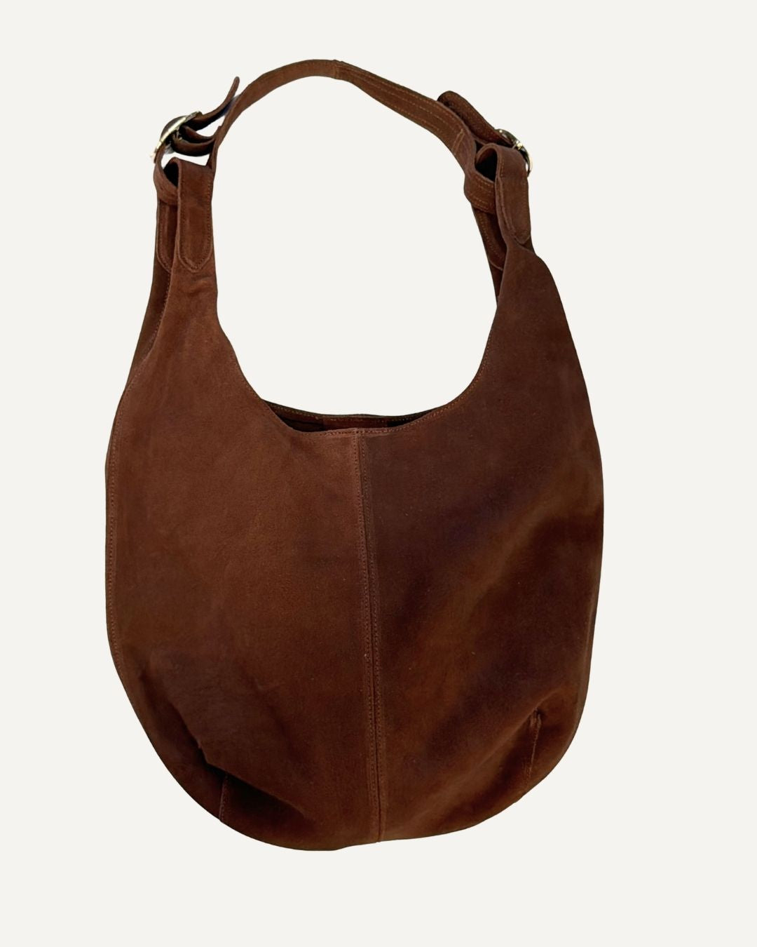 Tote bag de piel color moka