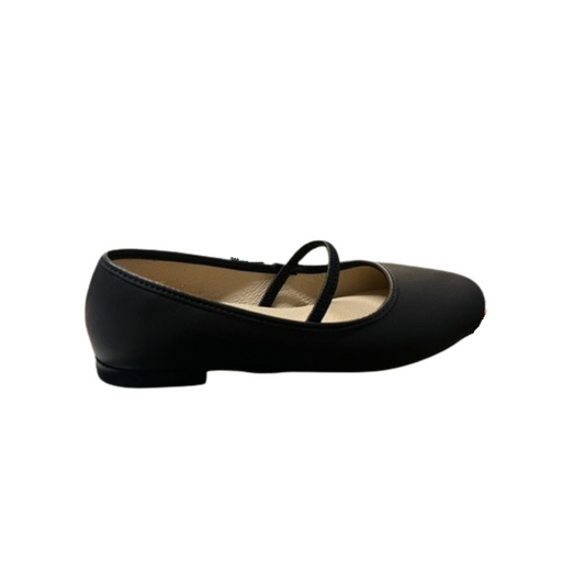 Ballerinas de piel negra