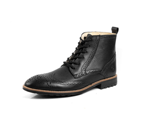 Bota BT 02 piel negra